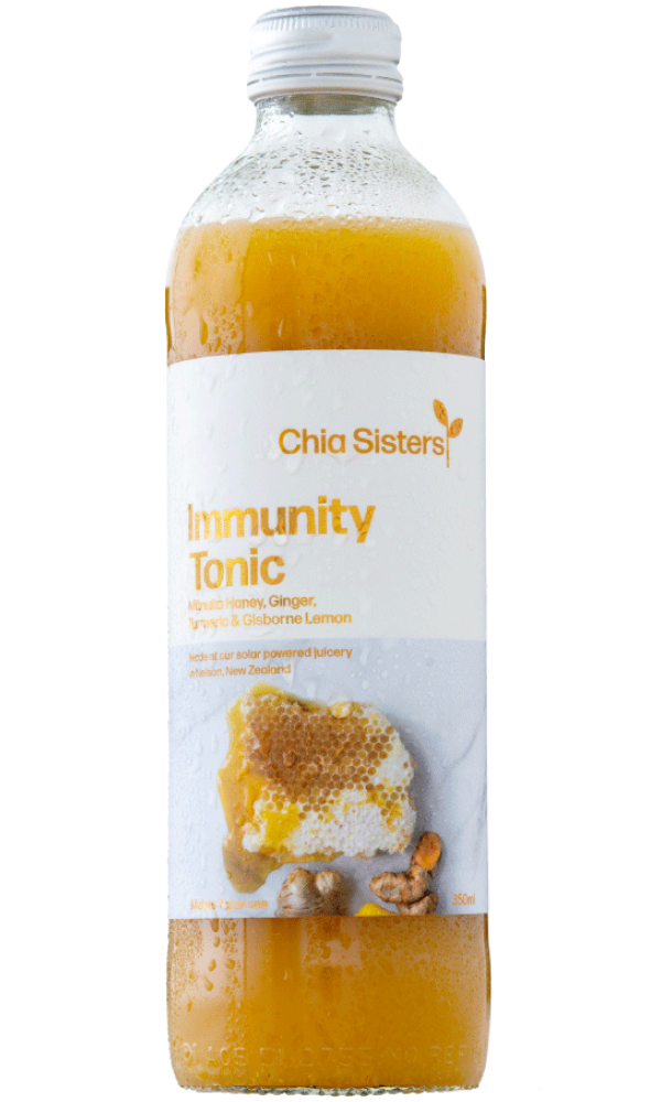 Immunity Tonic - Mānuka Honey, Ginger, Turmeric & Gisborne Lemon