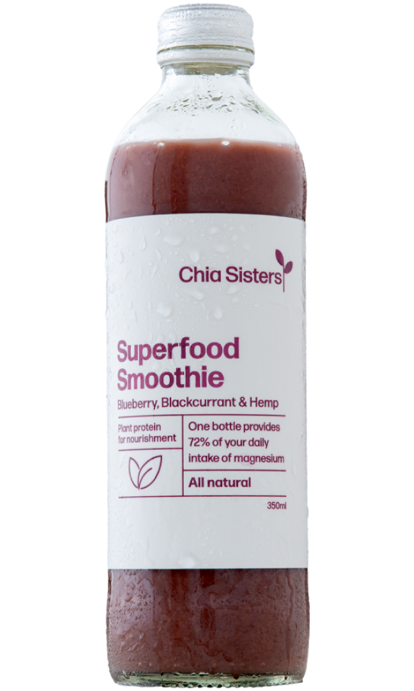 Superfood Smoothie - Blueberry, Blackcurrant & Hemp