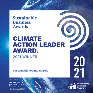 Climate Action Leader  - Sustainable Business Network Awards 2021