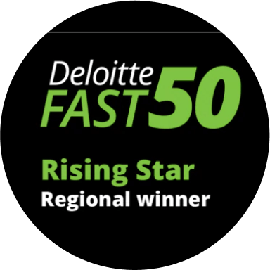 Deloitte Fast 50 Rising Star Regional Winner 2016
